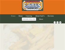 Tablet Screenshot of earlsinarlington.com